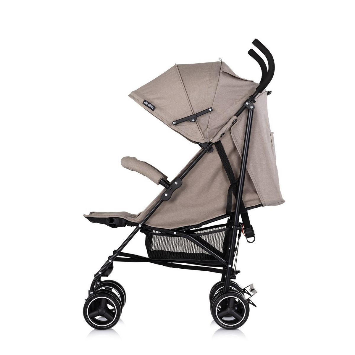 BUGGY Milano beige/braun Buggy bis 22 kg, Rückenlehne verstellbar, faltbar - Beige, Metall (60/49/105cm) - Chipolino