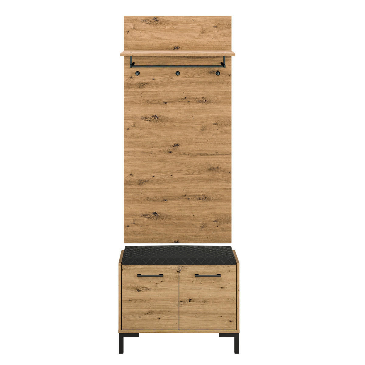 EINGANGSMÖBEL Liora Holz - Braun, Holzwerkstoff (70/54/34cm) - Petits-meubles