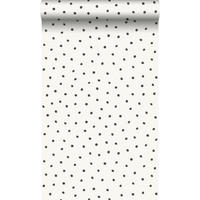 TAPETE Punkte 53 cm x 10.05 m - Schwarz, Papier (53/0.1cm) - Origin Wallcoverings