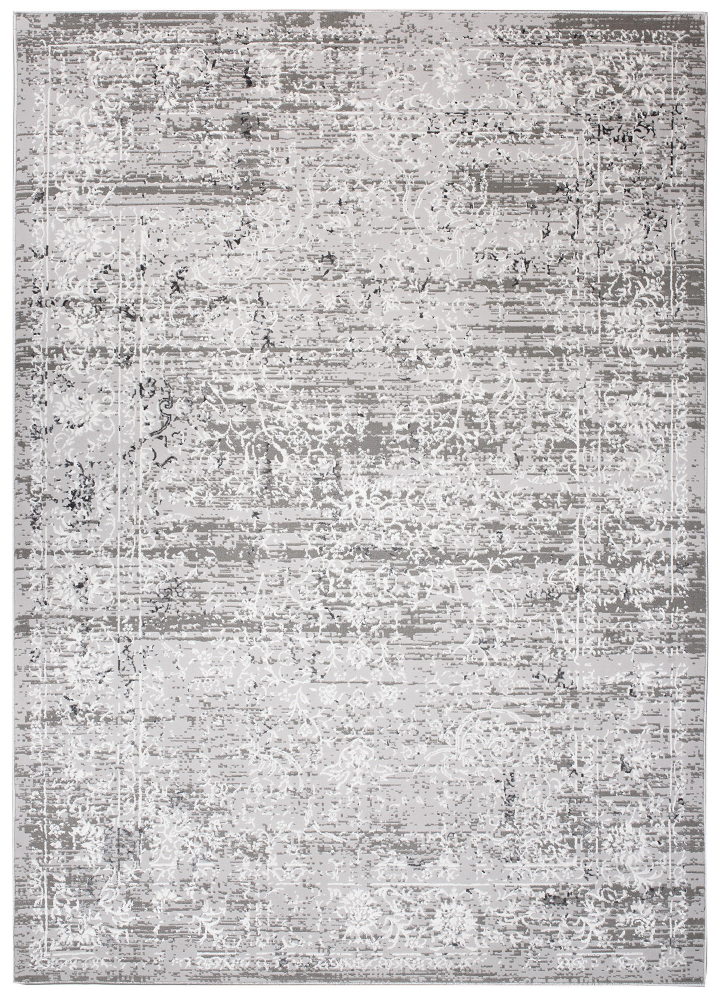 Tapiso Teppich Grau 80x150 cm