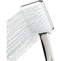 HANDBRAUSE Eckig mit 6 Strahlarten Golden - Silberfarben, Metall (12/12.7/20cm)