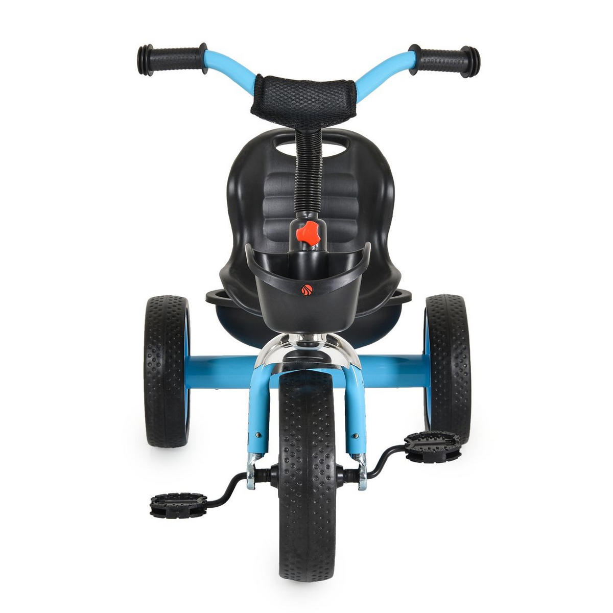 DREIRAD Hunter EVA-Reifen blau verstellbarer Sitz, Korb, ergonomische Griffe - Blau, Metall (75/46/64cm)