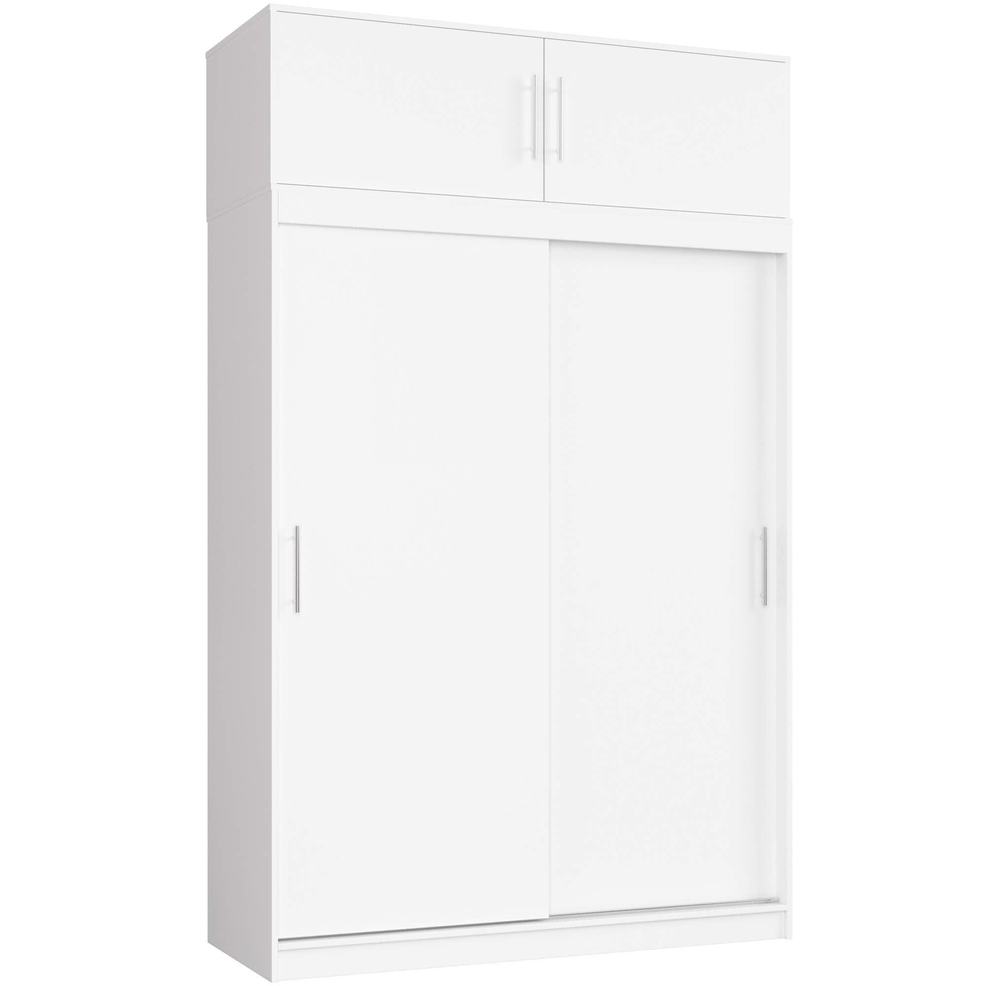 SKRIŇA NA OBLECENIE - biela, kompozitné drevo (150/245/60cm) - RAUMHIRSCH FURNITURE