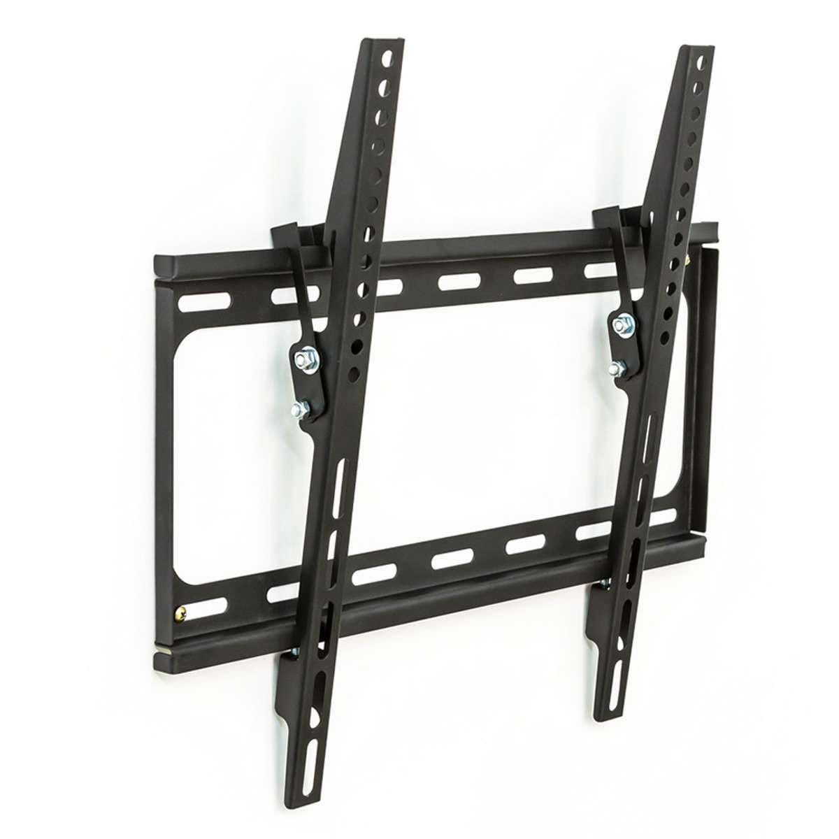 TV-WANDHALTERUNG, bis 100 kg,schwarz - Schwarz, Metall (40/2.5/45cm) - tectake