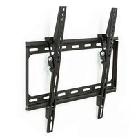 TV-WANDHALTERUNG, bis 100 kg,schwarz - Schwarz, Metall (40/2.5/45cm) - tectake