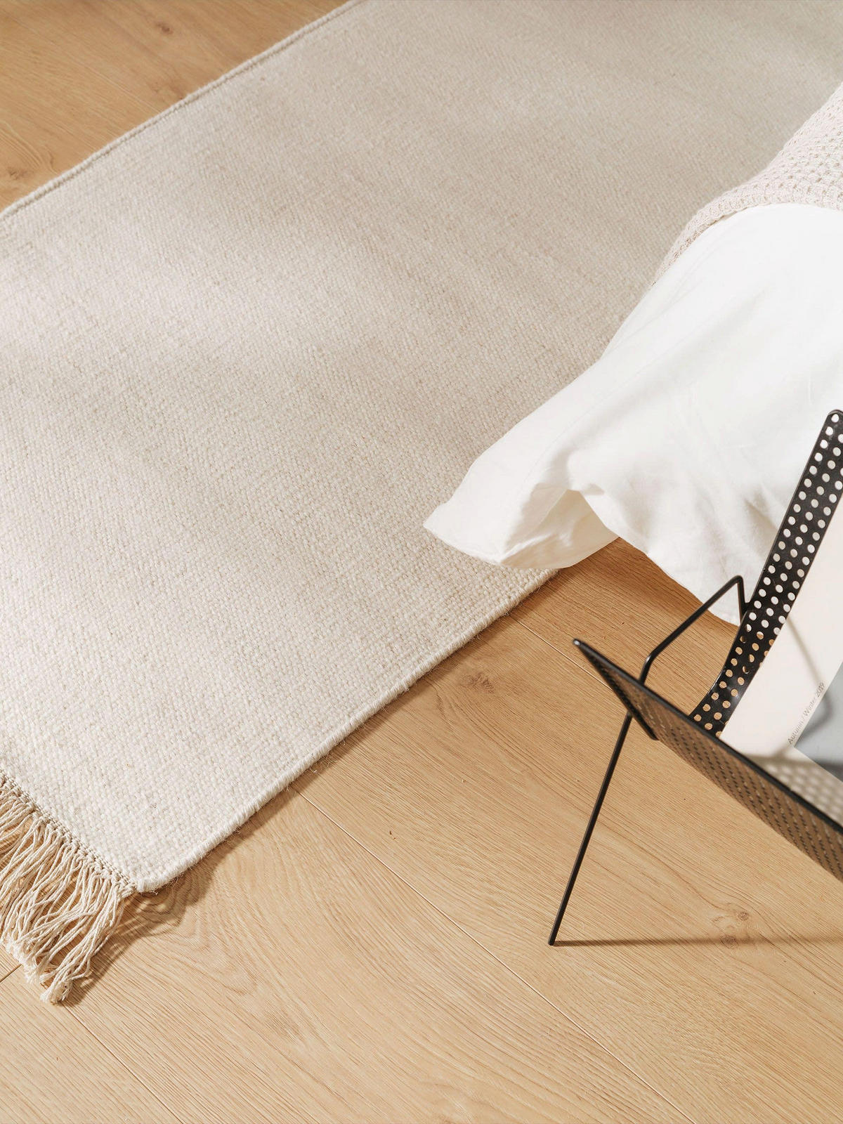TEPPICH Liv Cream 80x250 cm - Creme, Textil (80/250cm) - benuta Pop