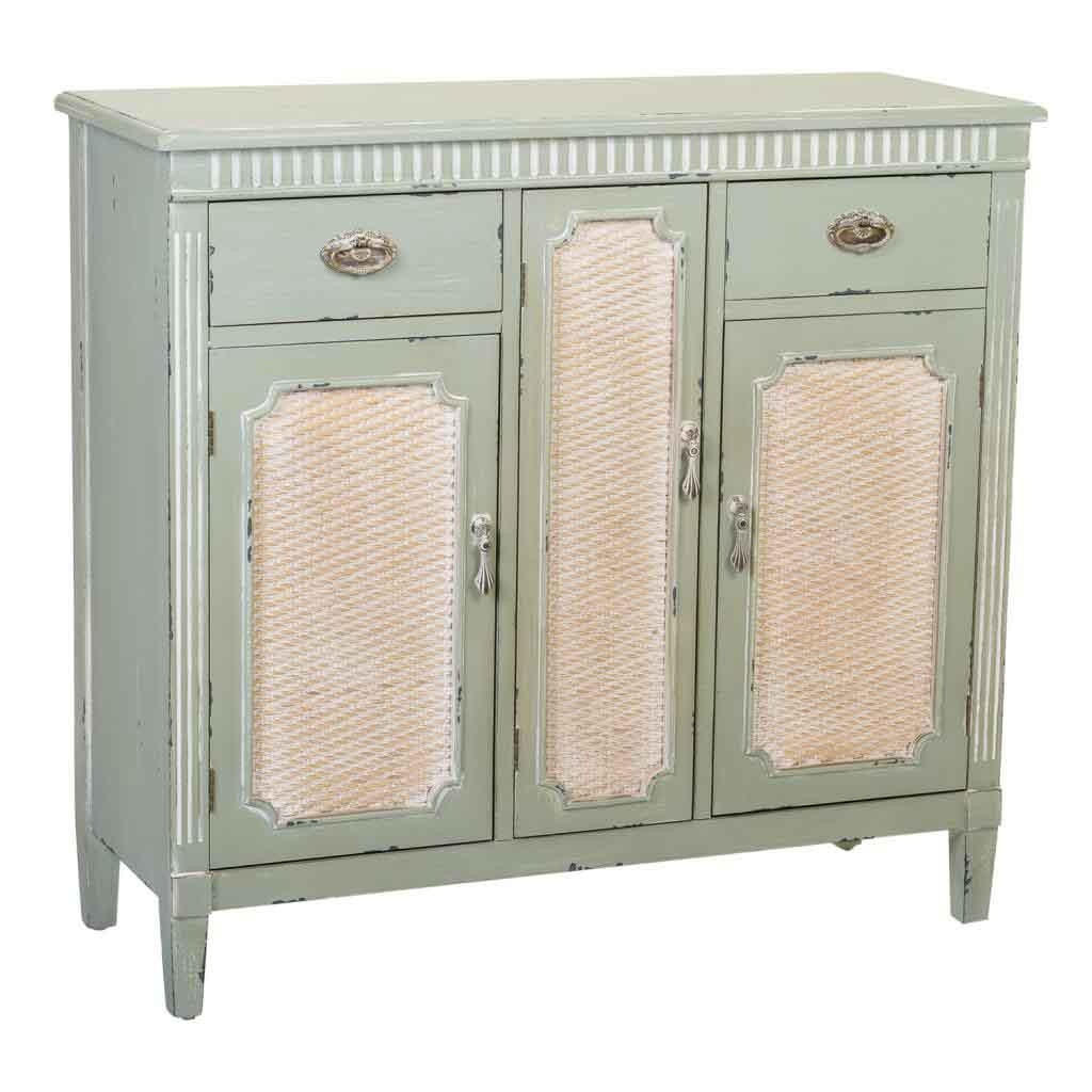 Wanderlust Sideboard Grün 95x36x88 cm