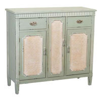 SIDEBOARD aus Holz 95x36x88 cm - Grün, Holz (95/36/88cm) - Wanderlust