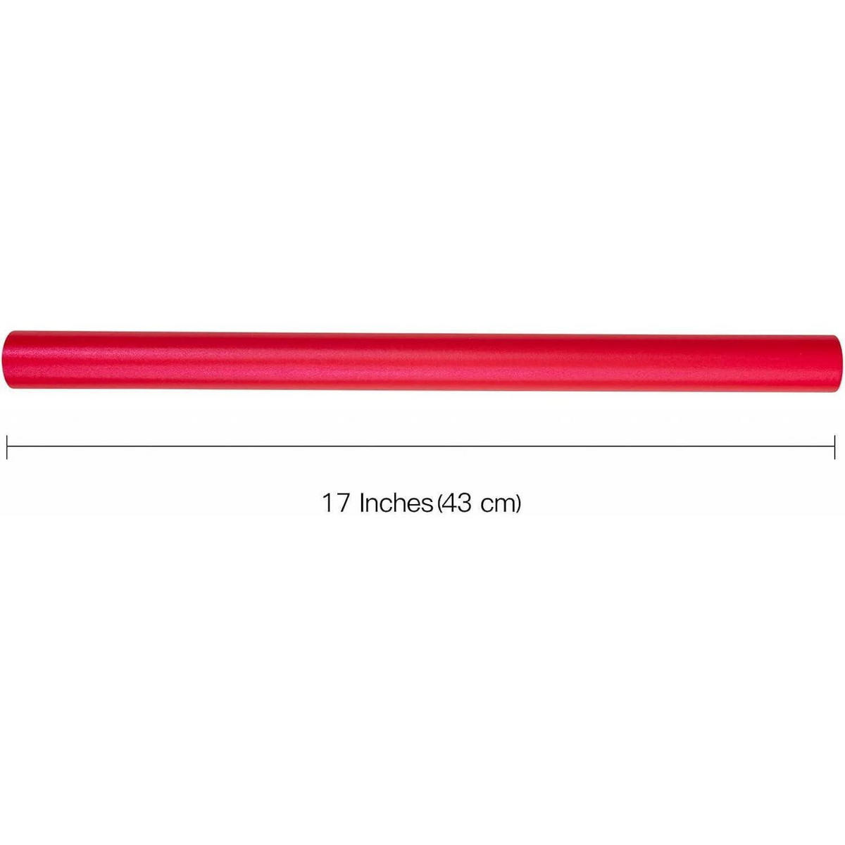 GESCHENKPAPIER rot matt 43,2 cm x 10 m - Rot, Papier (4/4/44cm)