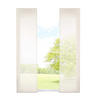 SCHIEBEGARDINE 2ER SET »Nizza« HxB 245x60 cm Creme - Creme, Textil (60/245cm) - Gardinenbox