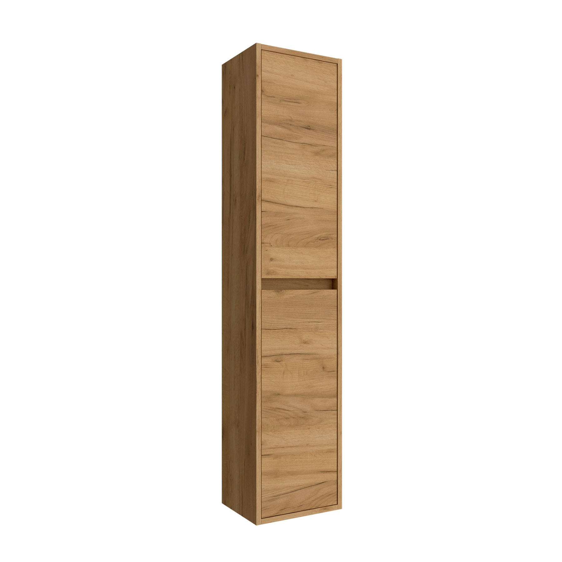 HOCHSCHRANK NOJA 1400 mm Eiche Afrika - Eichefarben, Holz/Holzwerkstoff (30/140/24cm) - Salgar