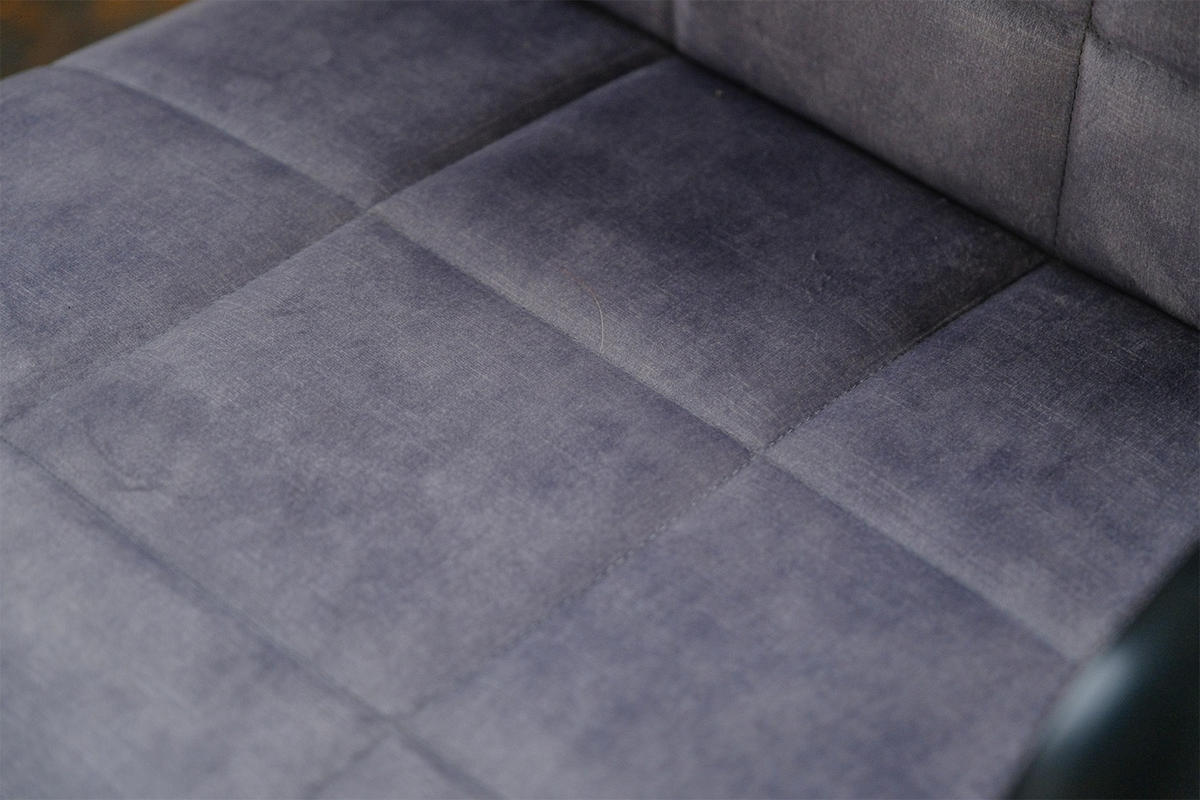 BÜROSTUHL MERLE Silber Velvet - Silberfarben, Textil (52/86/52cm) - KAWOLA