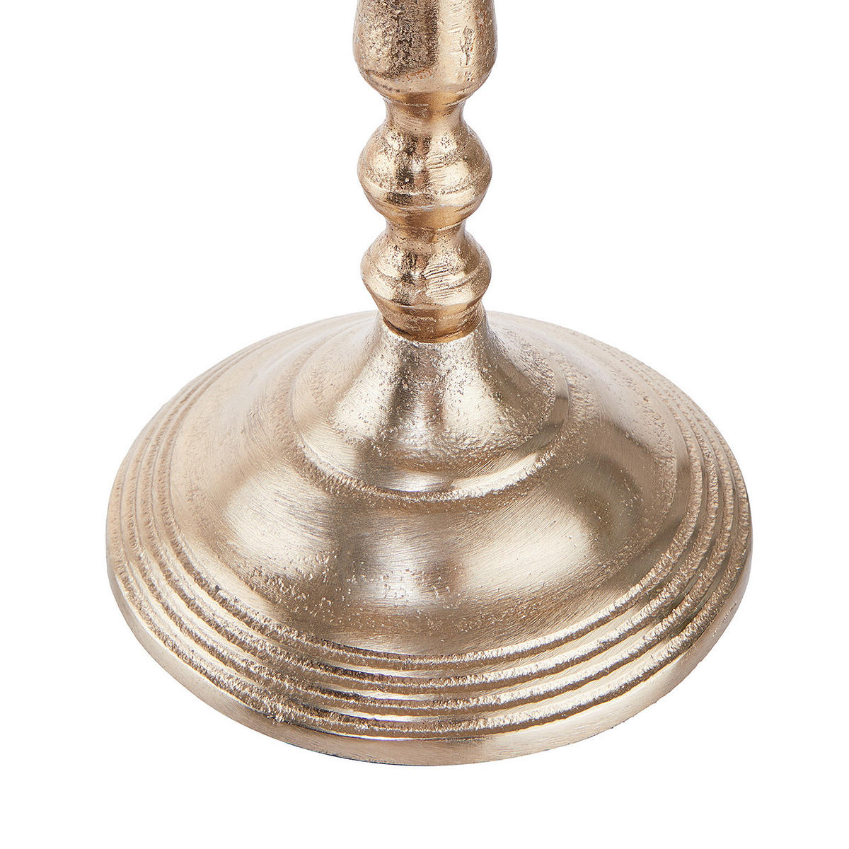 KERZENHALTER Bohemian - Goldfarben, Metall (30/40/30cm) - Butlers