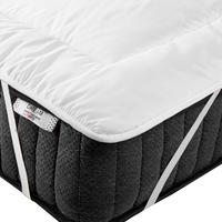 MATRATZENTOPPER 140/200 cm Aizkorri - Weiß, Textil (140/200cm) - Beliani