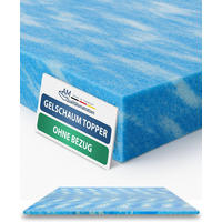 GELTOPPER ohne Bezug 140/200 cm - 4cm Höhe - Blau, Textil (140/200cm) - AM Qualitätsmatratzen
