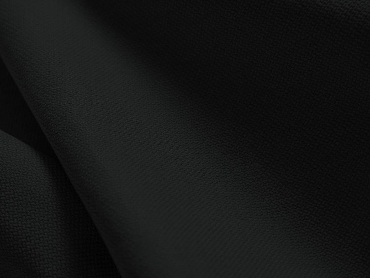 AUSKLAPPBARES-ECKSOFA links mit Container Jodie aus strukturiertem Stoff schwarz 3 Sitzplätze - Schwarz, Textil (246/151cm) - Micadoni