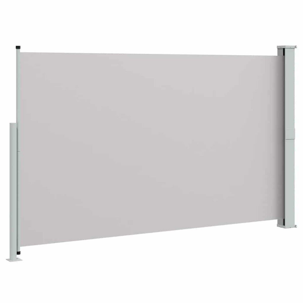 SEITENMARKISE Ausziehbar 180x300 cm Grau - Grau, Textil (300/180/300cm) - furnicato