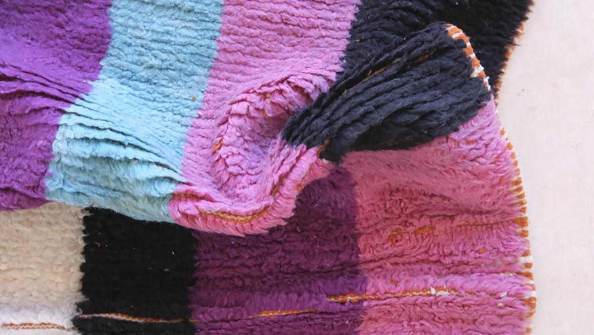 TEPPICH aus Wolle abstrakt aus Marokko 200x 300 cm - Multicolor, Naturmaterialien (200/300cm) - AFK Living