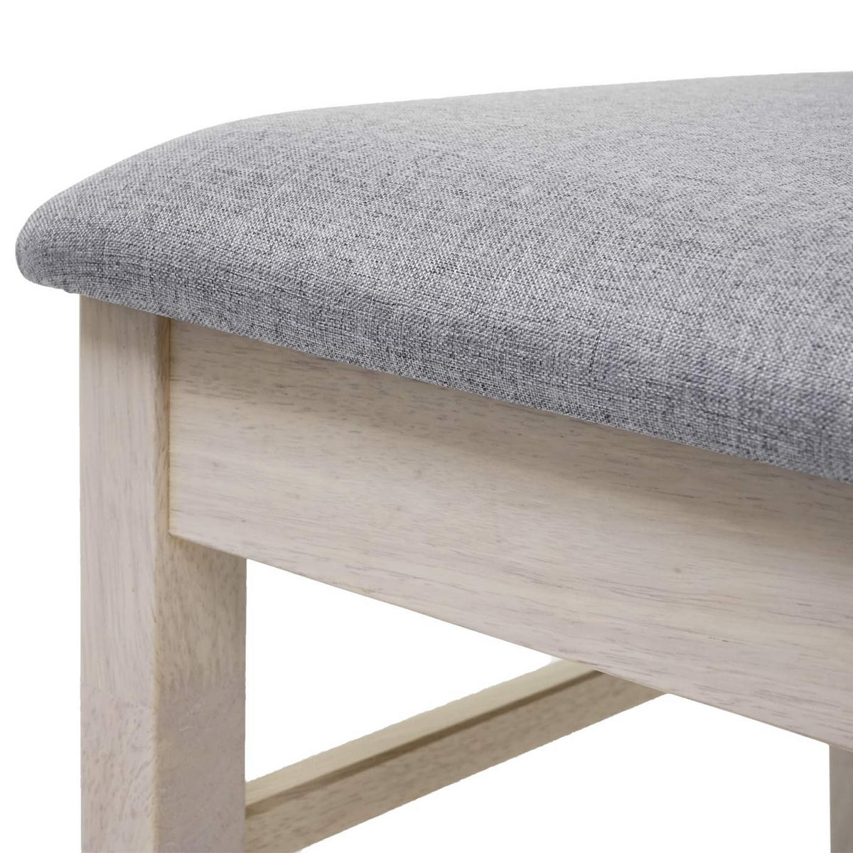 ESSZIMMERSTUHL Grau 6er-Set - Grau, Holz (47/100/58cm) - MCW