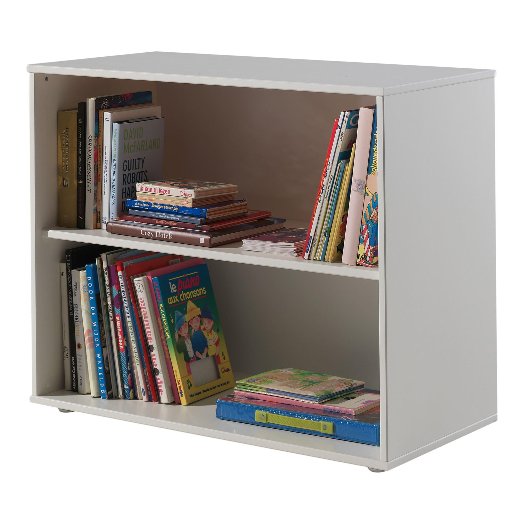 STANDREGAL Kassiopeia 86x72x43 aus MDF in der Farbe Weiß - Weiß, Holzwerkstoff (86/43/72cm) - 58aufmkessel