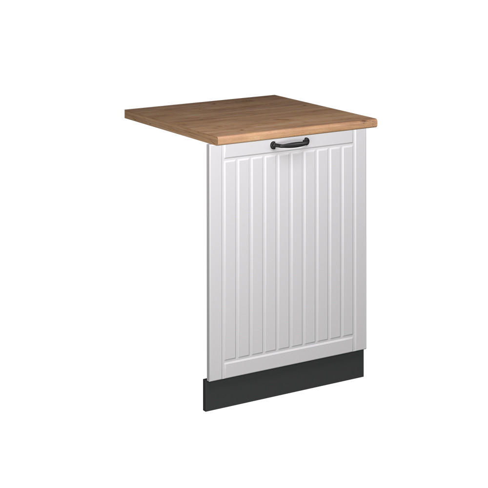 ČELNÍ PANEL MYČKY Fame-Line Bílý venkovský dům - bílá/antracitová, kompozitní dřevo (60/81.8/1.6cm) - Vicco