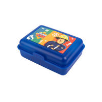 BROTDOSE Feuerwehrmann Sam Lunchbox Blau 17,5 x 12,8 x 6,9 cm - Blau, Kunststoff (17.5/6.9/12.8cm) - Chiemsee