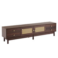 LOWBOARD Braun 180/35/44 CM - Braun, Holzwerkstoff (35/44/180cm) - Urban Meuble