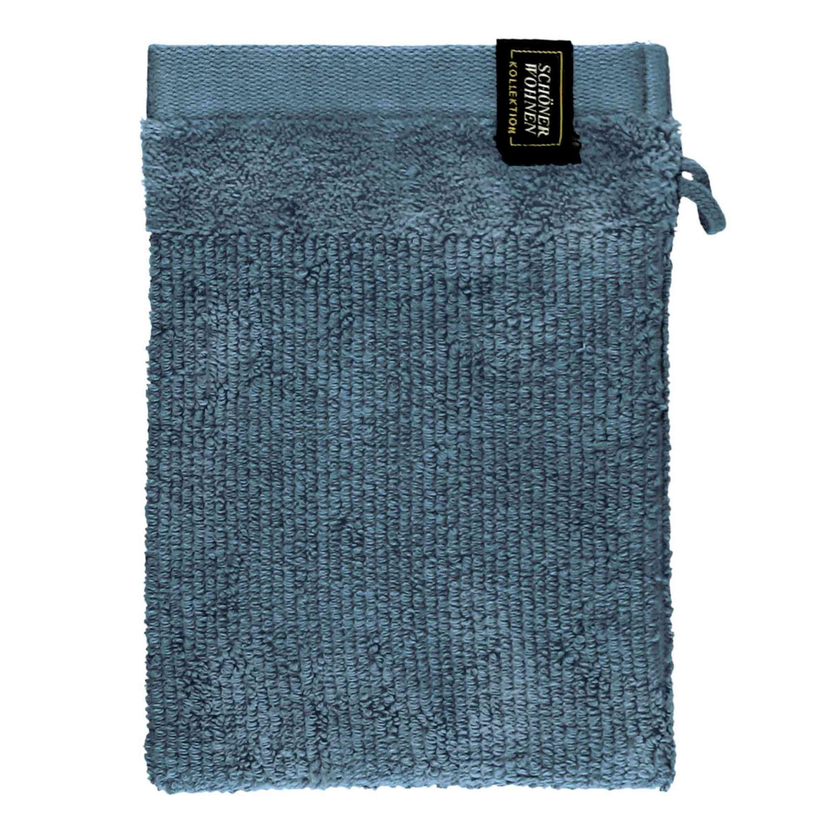 WASCHHANDSCHUH SENSE-6 - Blau, Textil (16/21cm) - Schöner Wohnen