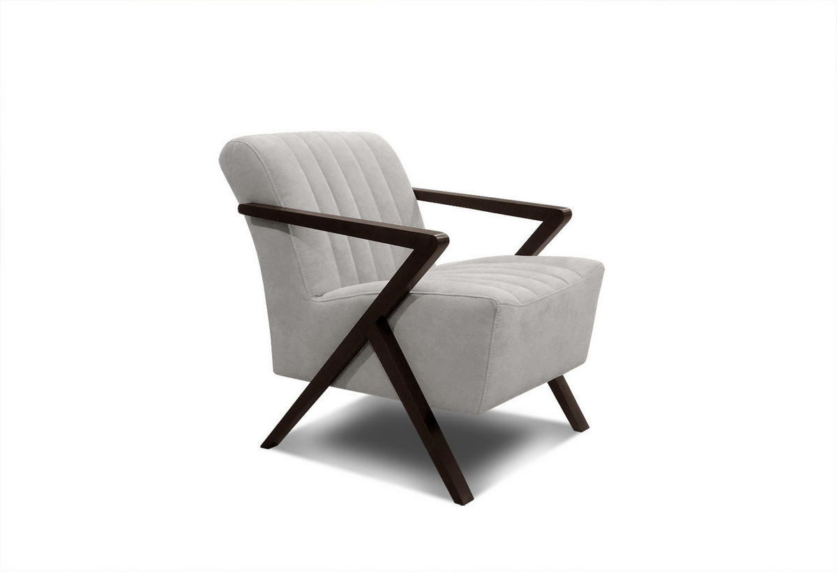 SESSEL LEBRON, beige - Beige, Holzwerkstoff/Textil (65/82/79cm) - Courtois Laville