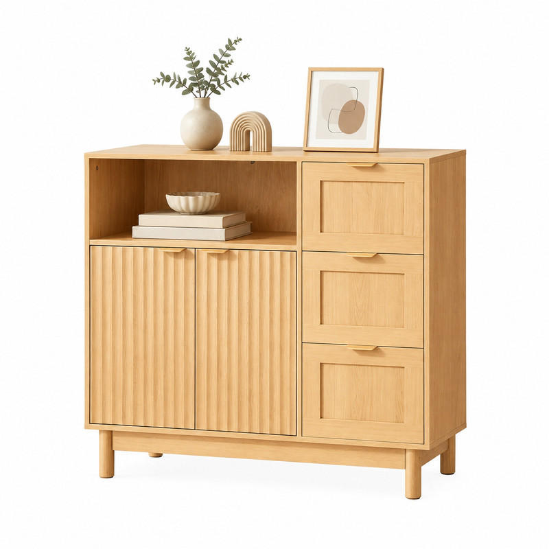 Meubliv Sideboard Braun 35x80x90 cm