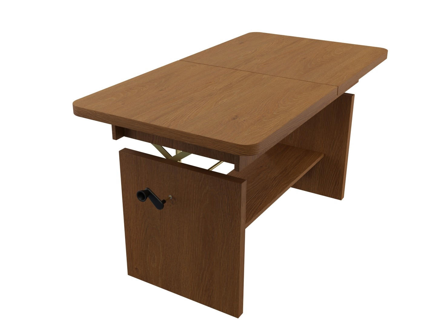 Masseno Esstisch Esche 62x70x116 cm