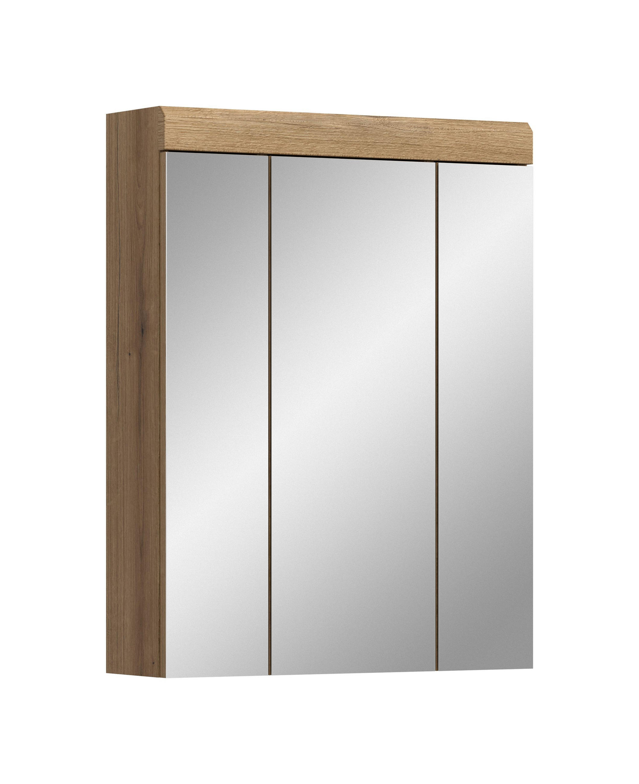 Homes & Jones Spiegelschrank Eiche 60x79x18 cm