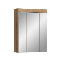 SPIEGELSCHRANK SCOUT (B/H/T: ca. 60/79/18 cm) in Evoak Oak Nachbildung/Spiegelglas - Eichefarben, Holz (60/79/18cm)