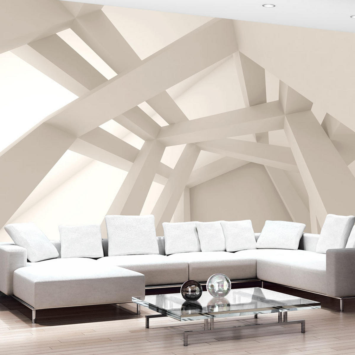 VLIESTAPETE 250/175 cm - Weiß, Textil (250/1cm) - KUNSTLOFT