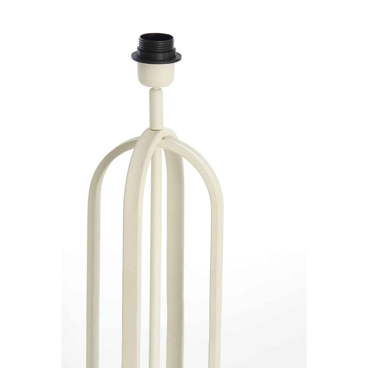 LAMPENFUSS Aster Weiß 16/16/55 cm - Weiß, Metall (16/16/55cm) - Light & Living