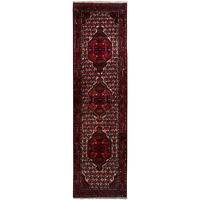 LÄUFER Orient handgeknüpft Assadabad Beige, Rot 290/79 cm Schurwolle - Beige/Rot, Textil (79/290cm) - Looma