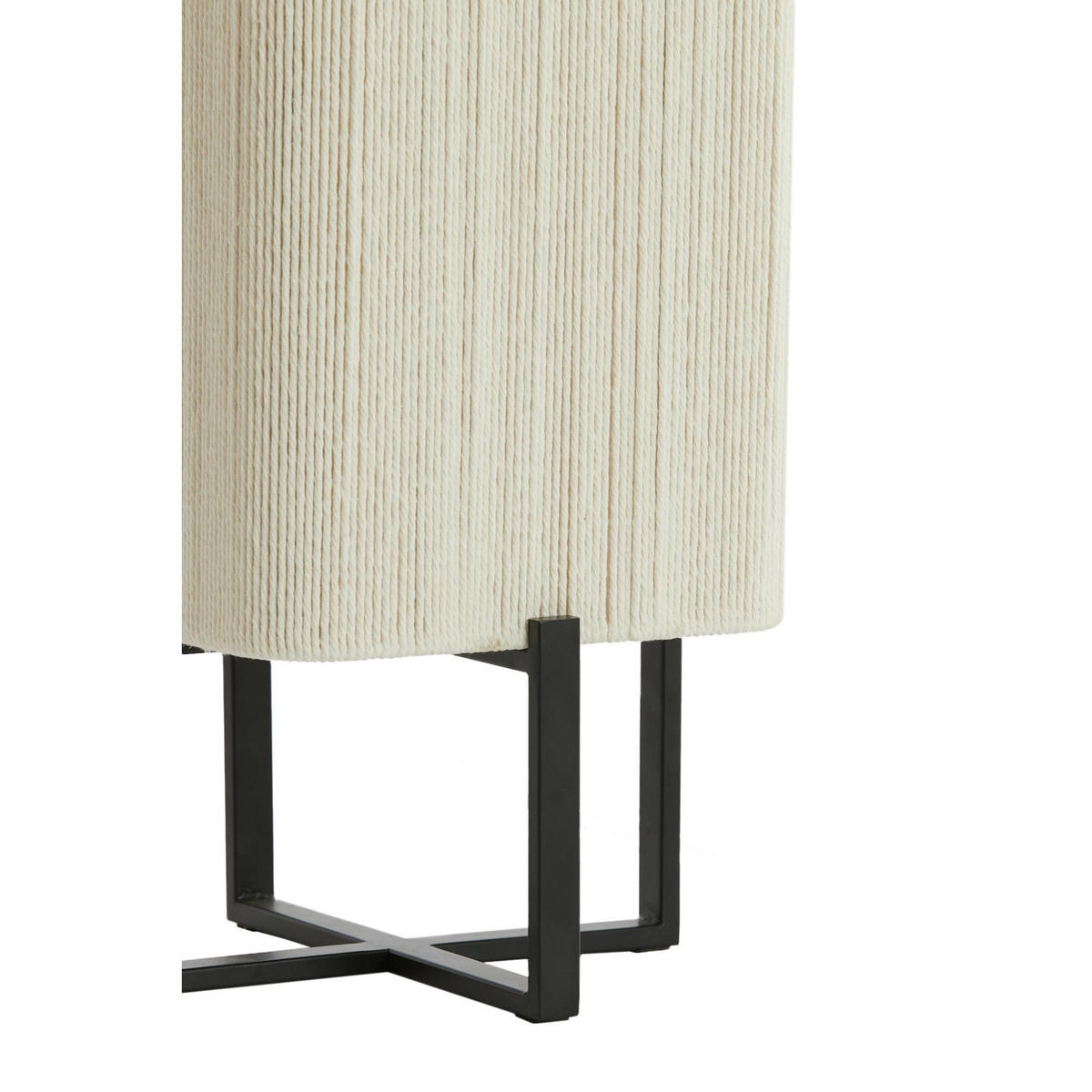 TISCHLAMPE Wyn Schwarz 21.5/21.5/50.5 cm - Schwarz, Metall (21.5/21.5/50.5cm) - Light & Living