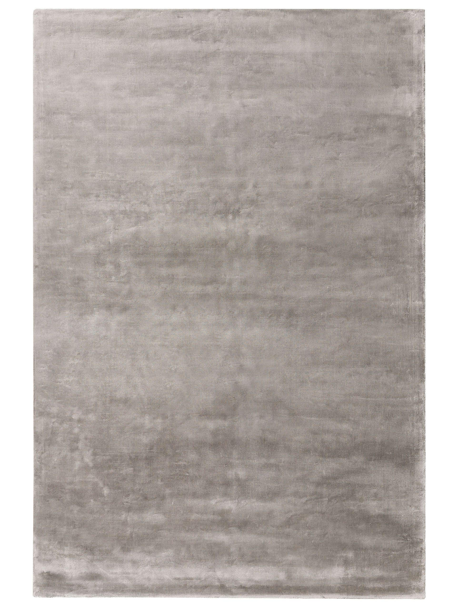 VISKOSETEPPICH Nela Grau 250x350 cm - Grau, Textil (250/350cm) - benuta Pure