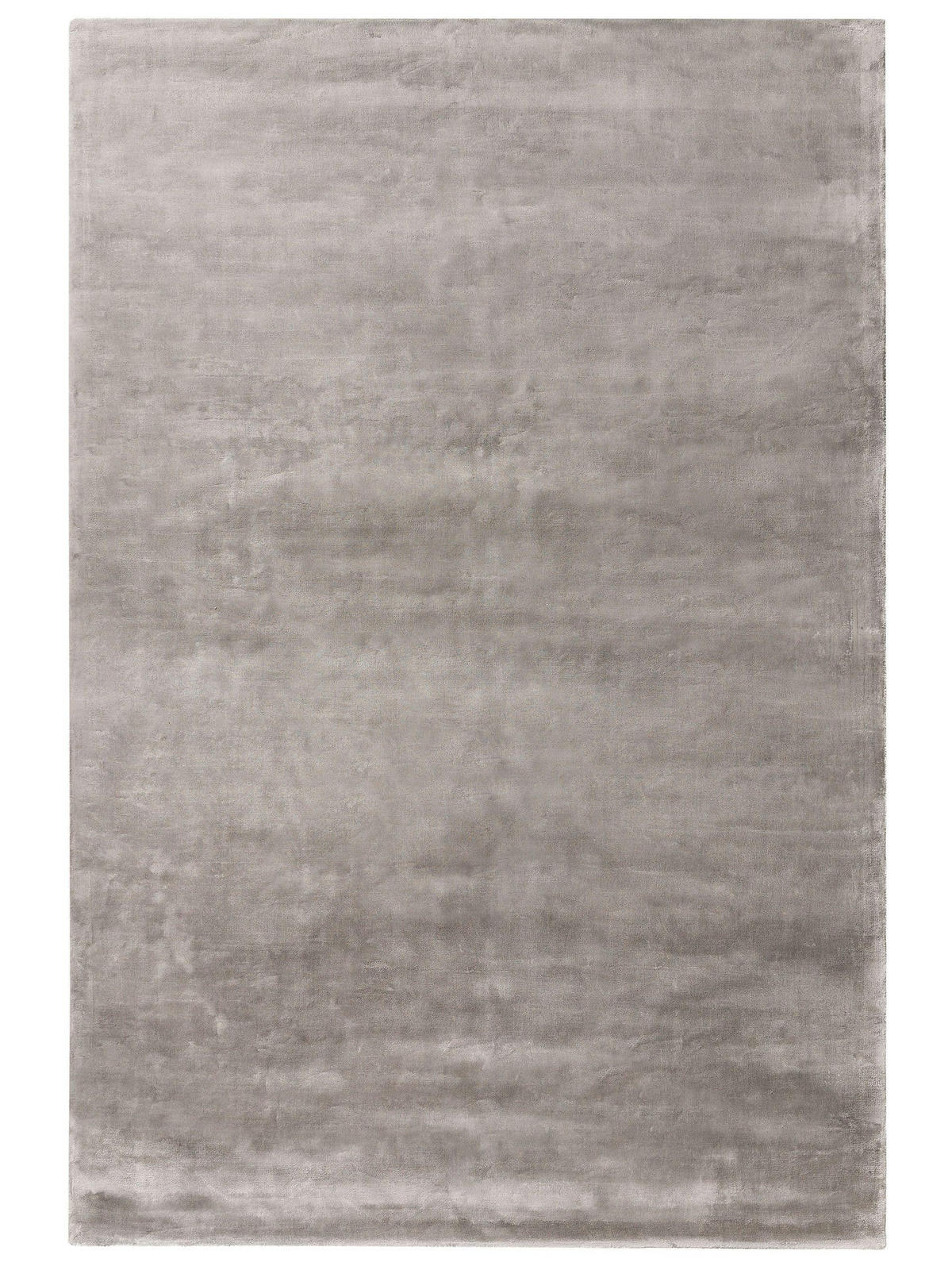 VISKOSETEPPICH Nela Grau 120x170 cm - Grau, Textil (120/170cm) - benuta Pure