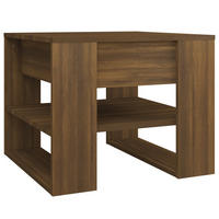 COUCHTISCH Braun Eichen-Optik 55,5x55x45 cm Holzwerkstoff - Braun, Holzwerkstoff (55.5/55/45cm) - furnicato