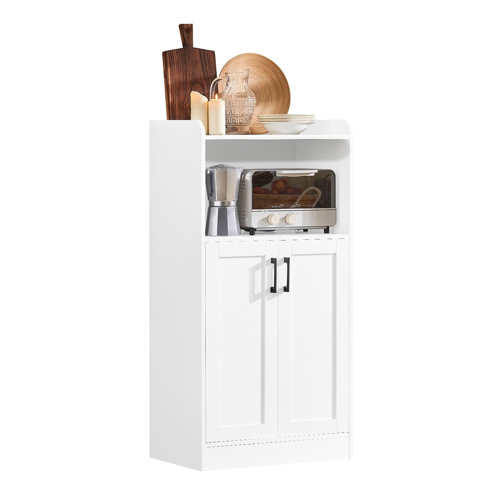 KÜCHENSCHRANK Weiß - Weiß, Holzwerkstoff (60/120/39cm) - SoBuy