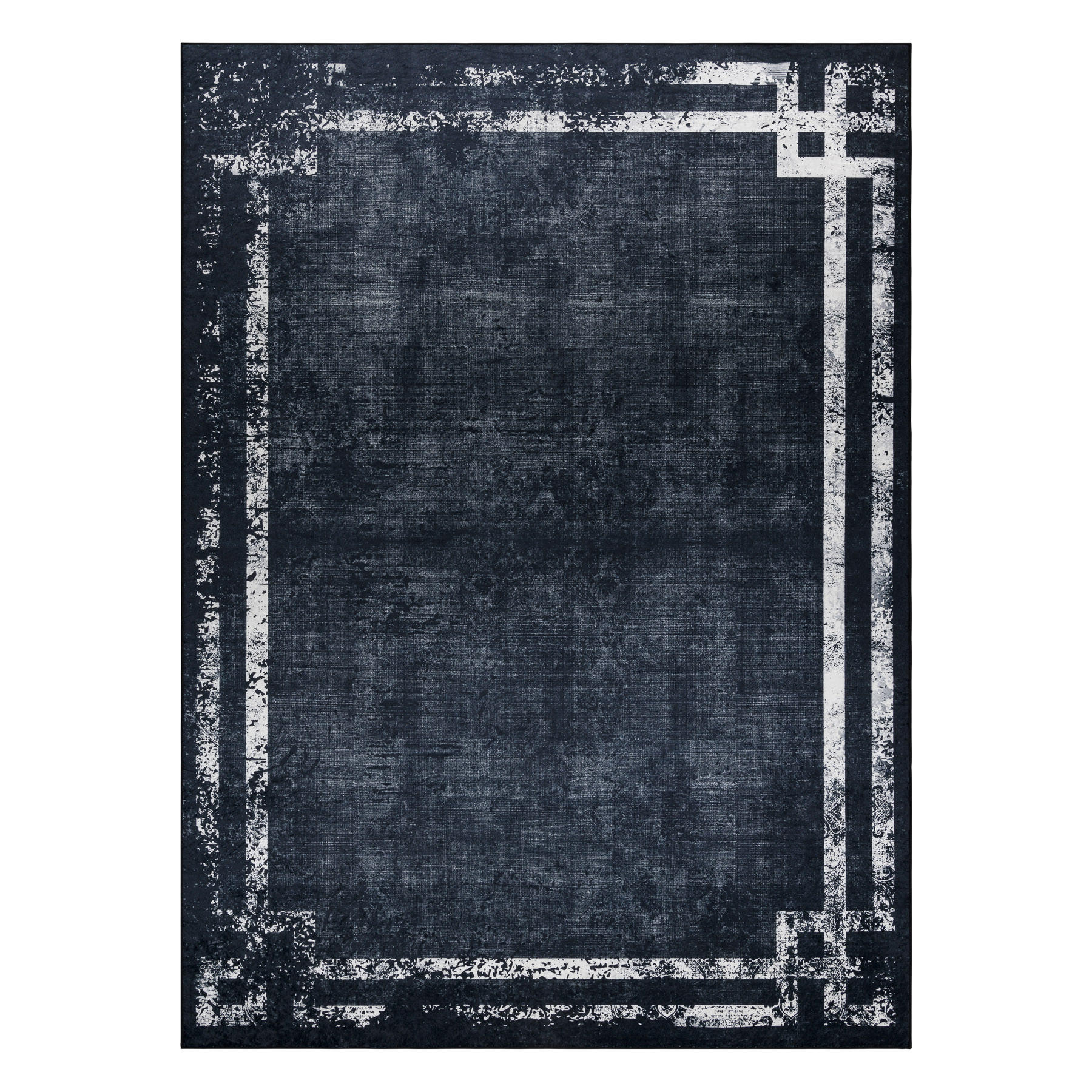 TEPPICH Andre 120/170 cm - Schwarz, Textil (120/170cm) - rugsX