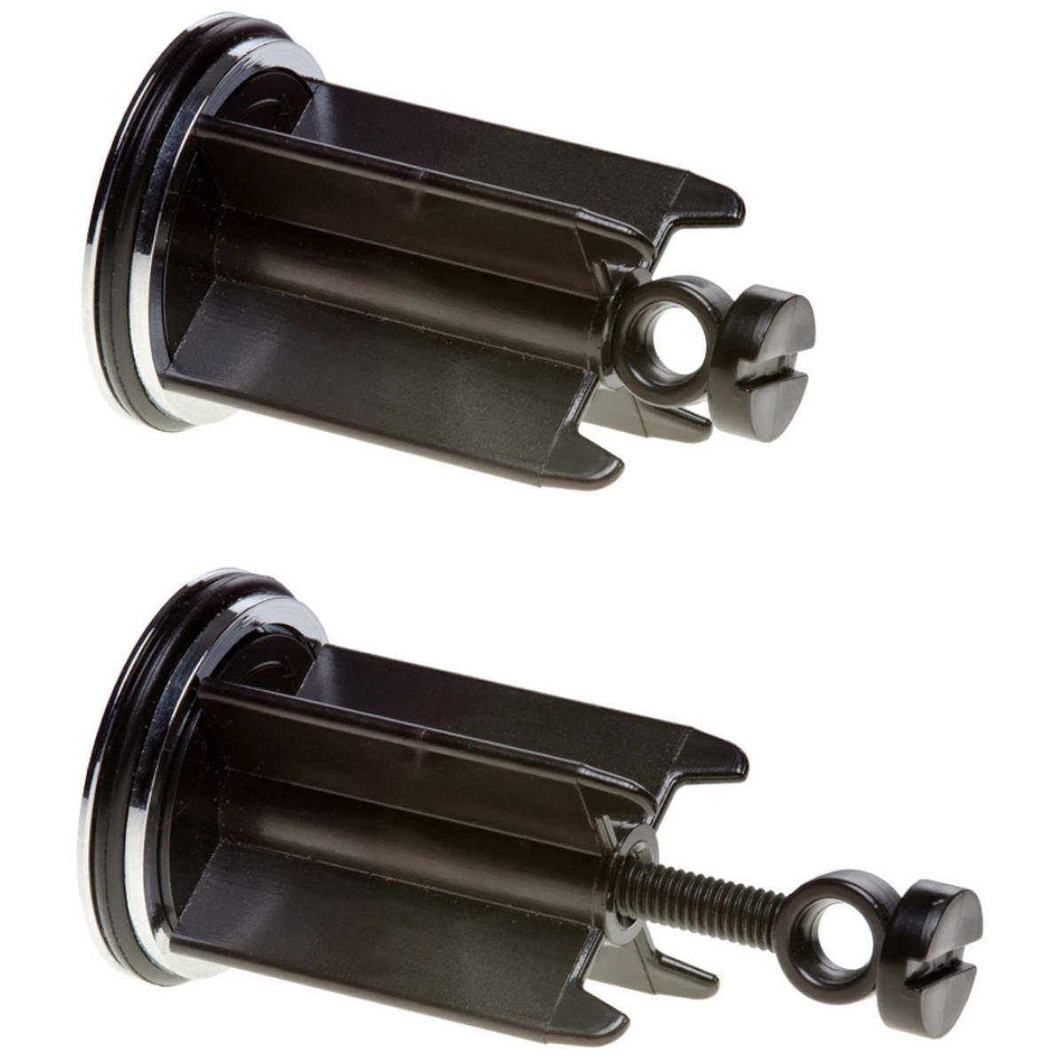 WASCHBECKENSTÖPSEL Marmor Cobalt - Blau/Goldfarben, Kunststoff/Metall (4/7/7cm) - Sanilo