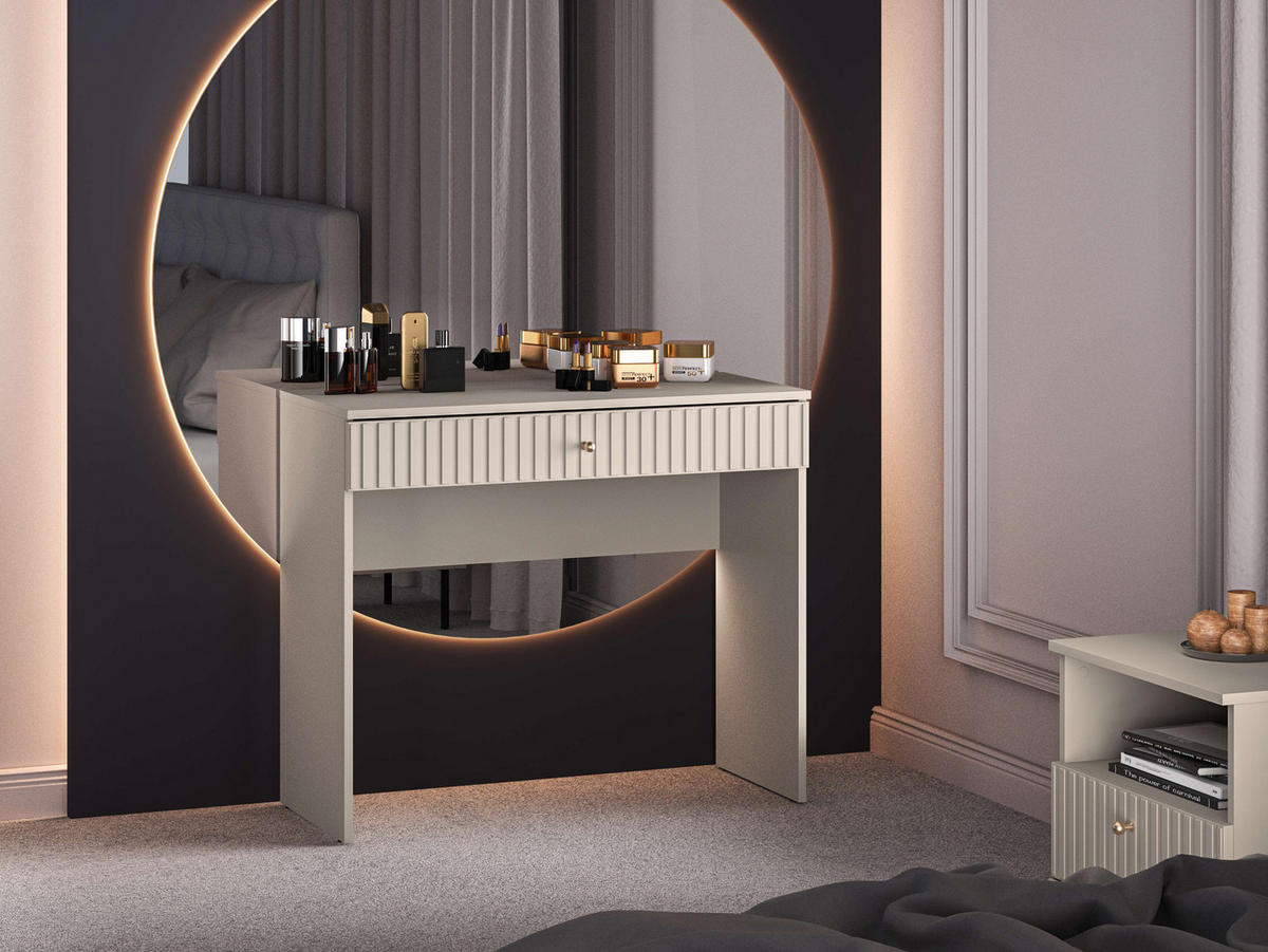 SCHLAFZIMMER Set 3-tlg. Sophie – Kaschmir - Kaschmir, Holzwerkstoff (92/190/53cm) - hi-markt