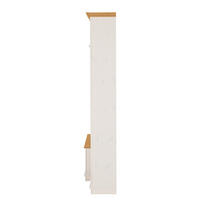 WOHWAND - Kiefer massiv - Typ B - Weiß, Holz (288/223/45cm) - home24