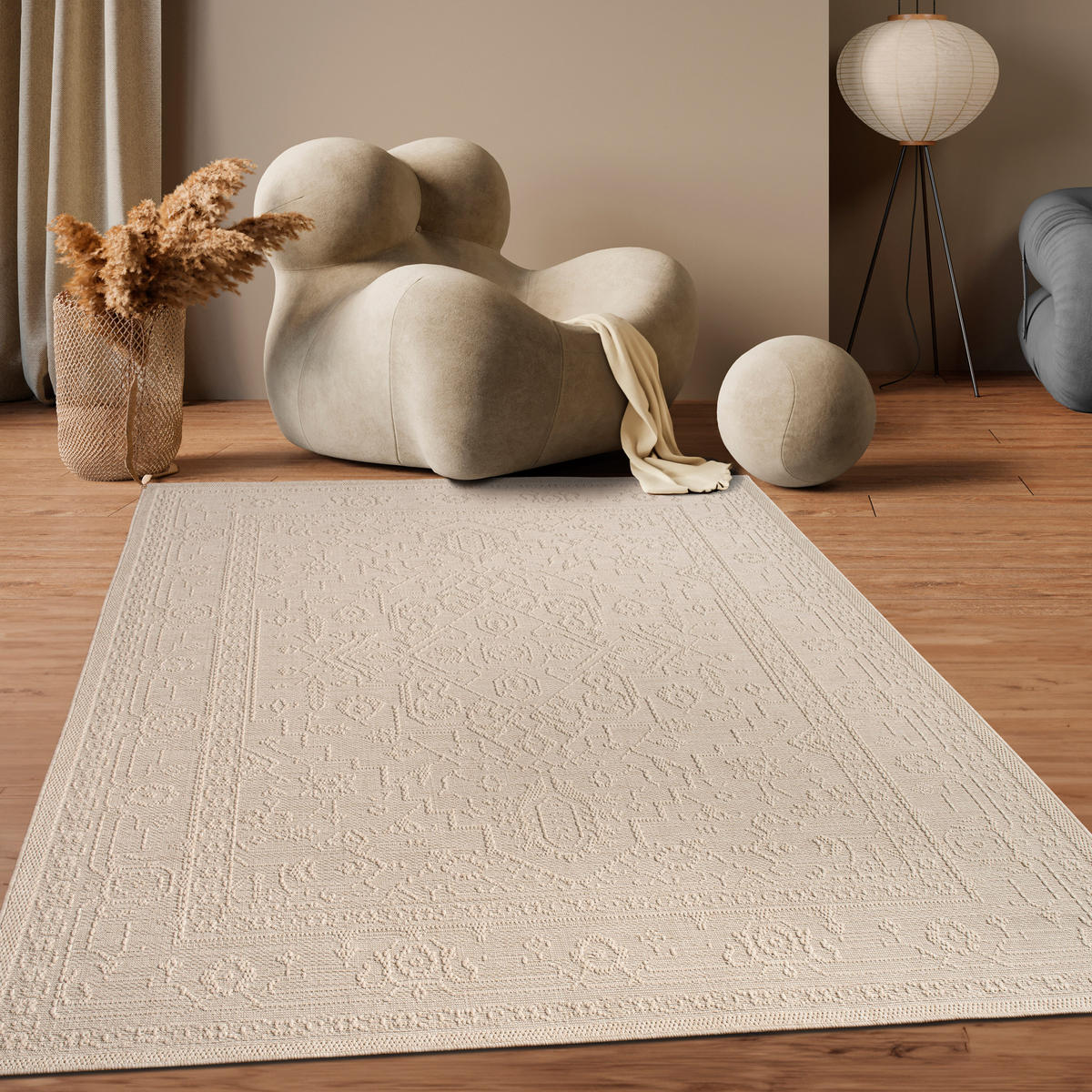 OUTDOORTEPPICH 240/340 cm Rimini 413 - Creme, Textil (240/340cm) - Paco Home