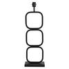 LAMPENFUSS Lutika Schwarz 23/11,5/69 cm - Schwarz, Metall (23/11.5/69cm) - Light & Living