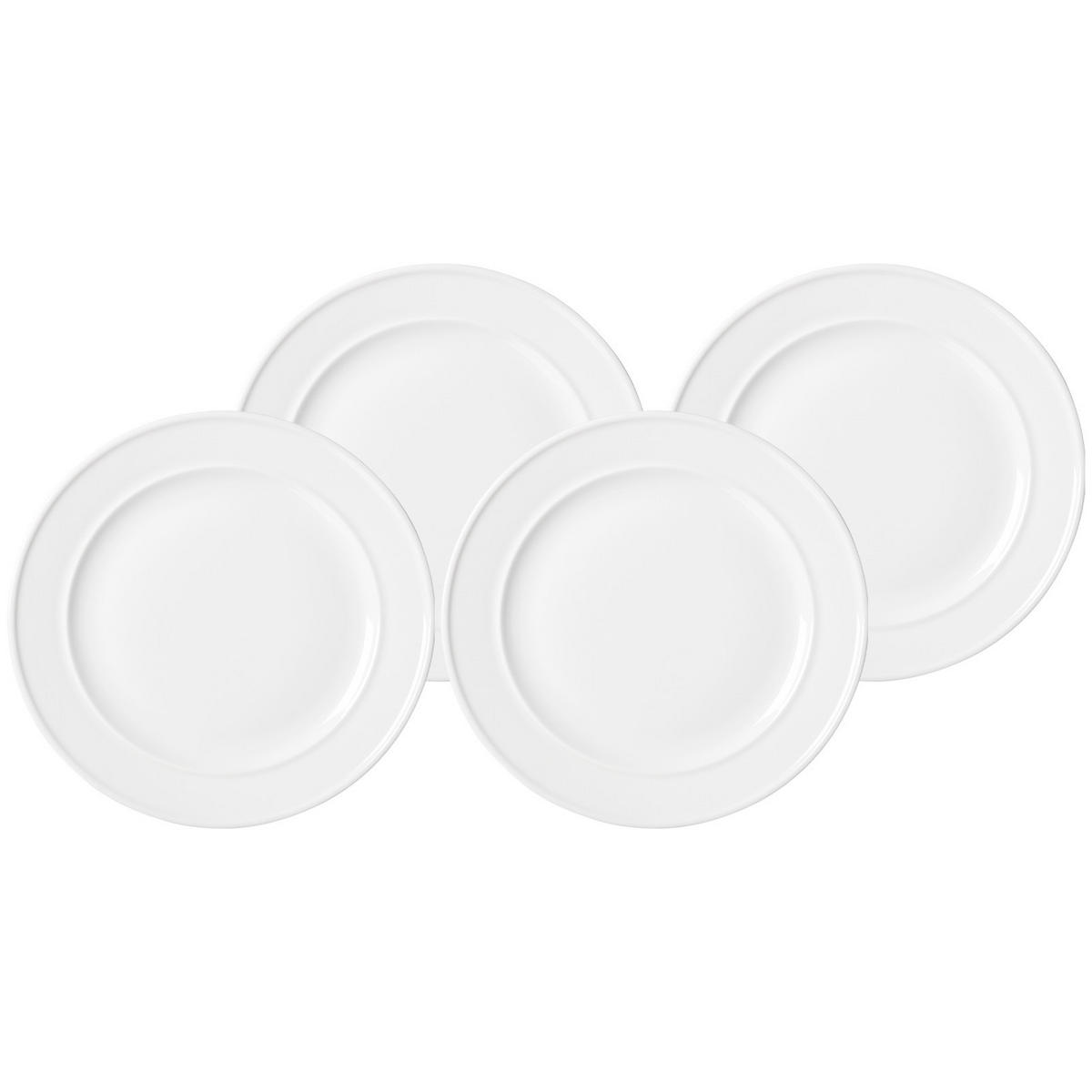 SPEISETELLER Simple weiß ø 28 cm 4er Set - Weiß, Keramik (28cm) - Ritzenhoff Breker