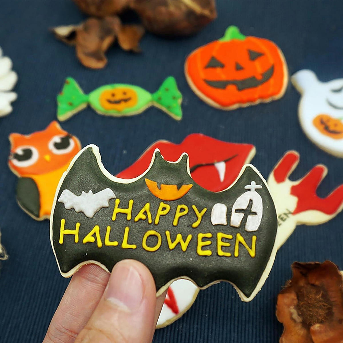 AUSSTECHFORMEN Set 8-teilig Halloween Edelstahl - Multicolor, Metall (8.5/2/9cm)