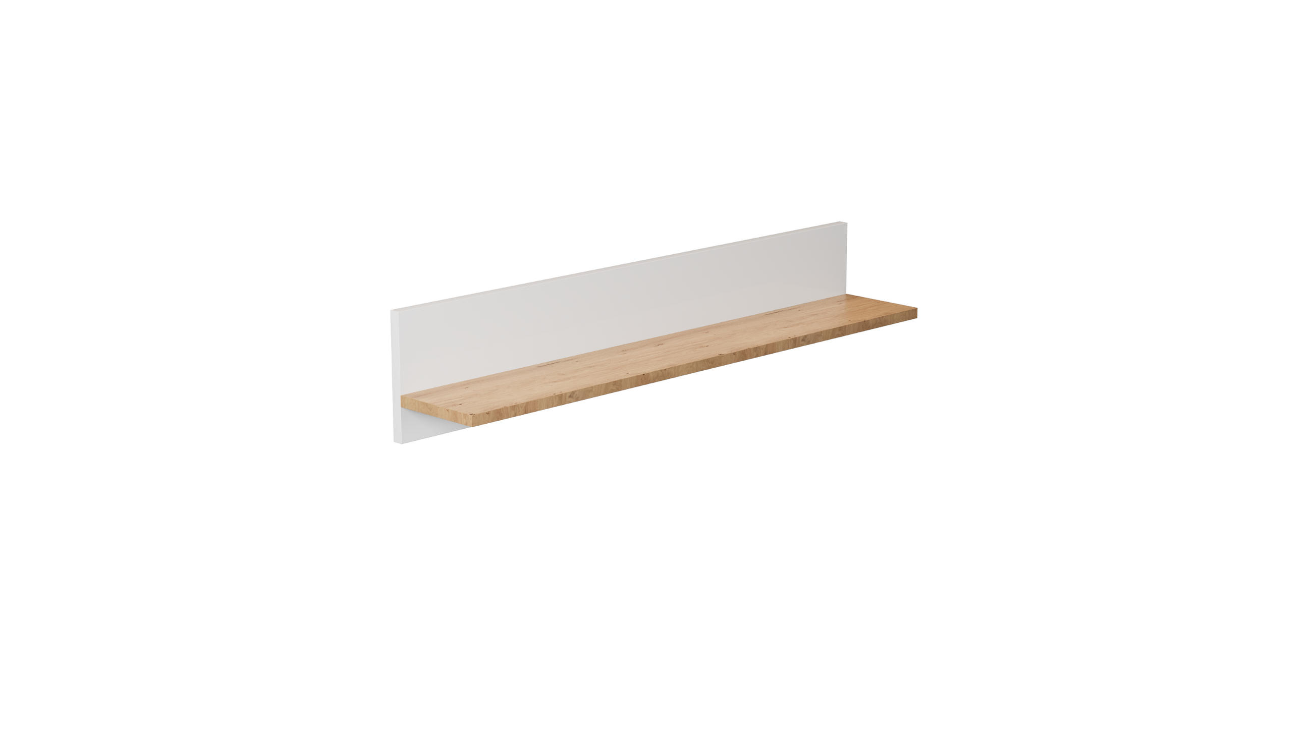 WANDREGAL Denver 100/20/17,8 cm - Weiß, Holzwerkstoff (100/20/18cm) - Kocot Kids